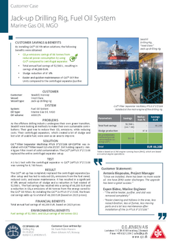 Jack-up Drilling Rig, Fuel Oil_Marine Gas Oil MGO_CCOF8005UK